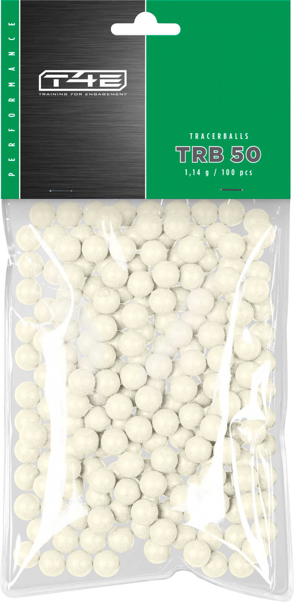 2-4492_product_image_front T4E Performance TRB 50 Kaliber .50 Gummikugeln, Tracer