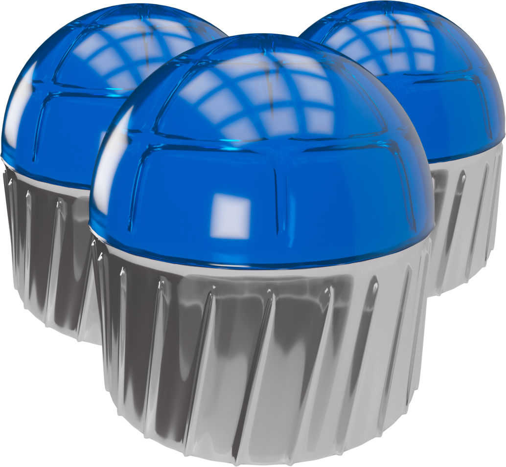 T4E Sport CKB 50 Prec Kreiderundkugeln Blau Kaliber .50
