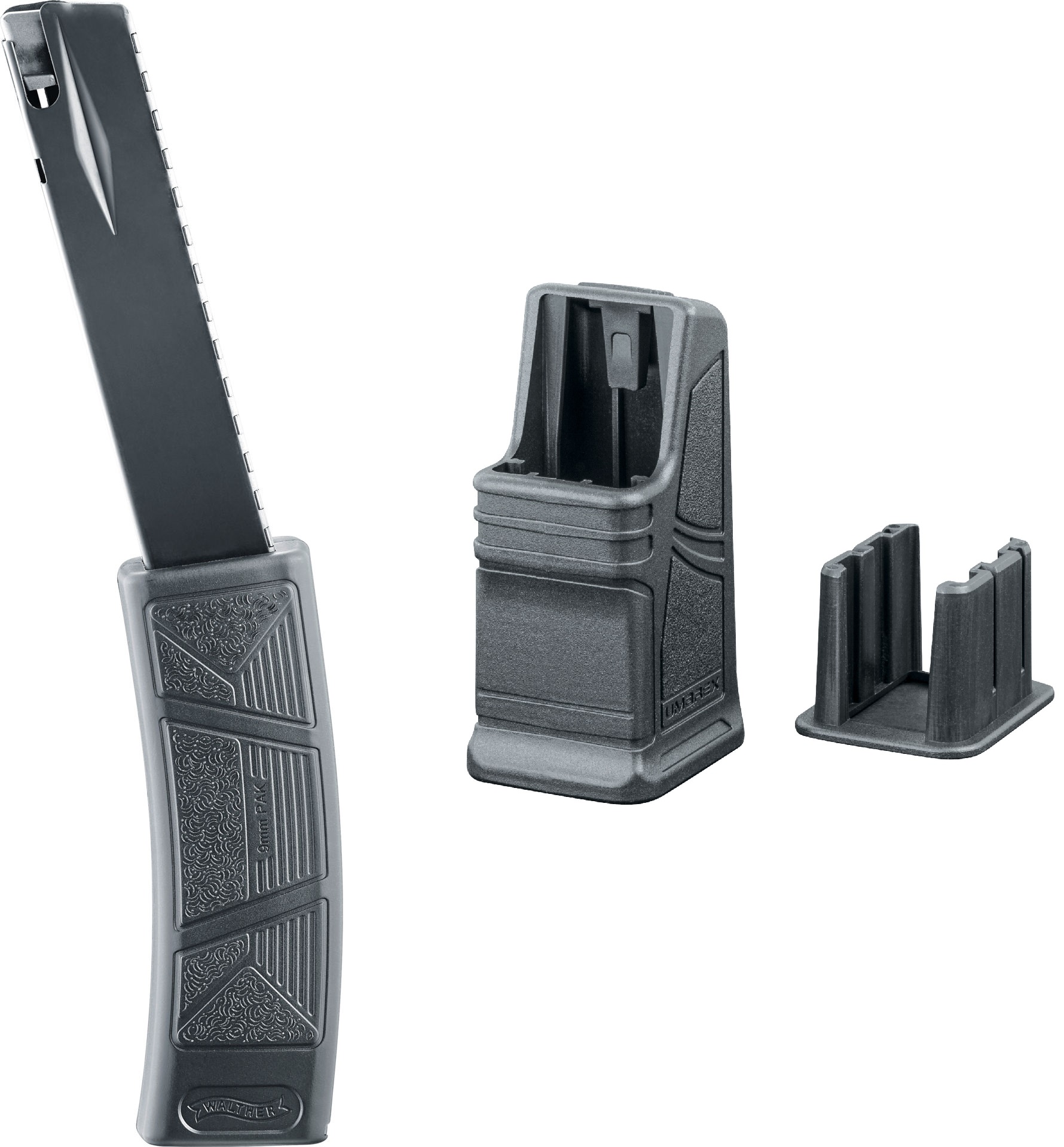 Walther HiCap-Magazin und Ladehilfe für Walther PPQ und P99