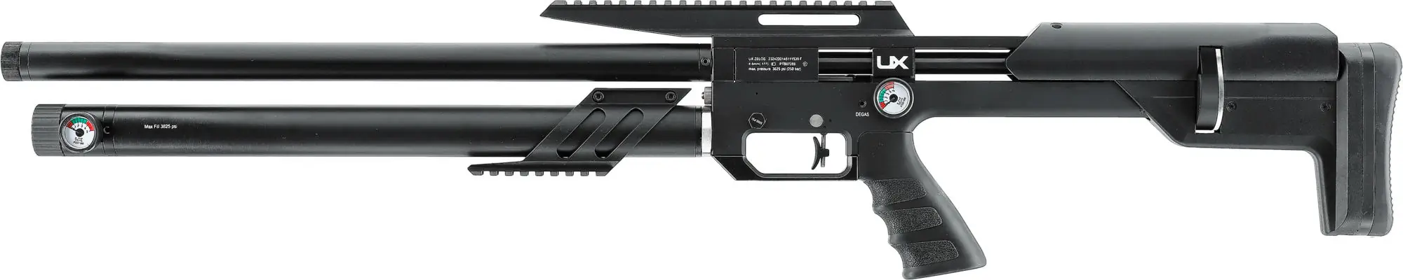 UX Zelos cal. 4,5 mm (.177) Diabolo Pressluftgewehr