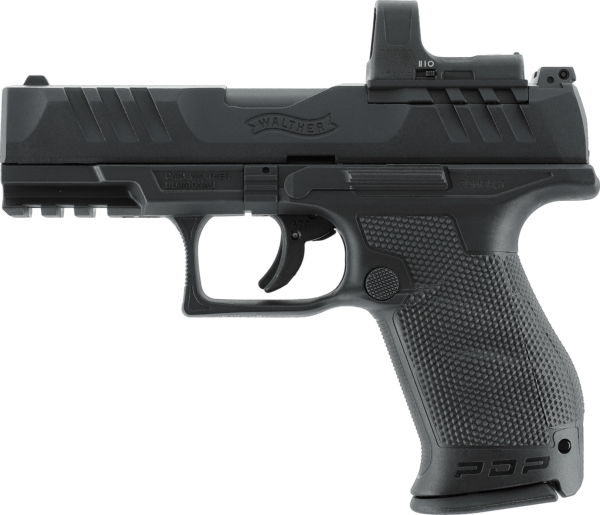 Walther PDP Compact 4" Set 4,5 mm inklusive  RDS 8 Leuchtpunktvisier