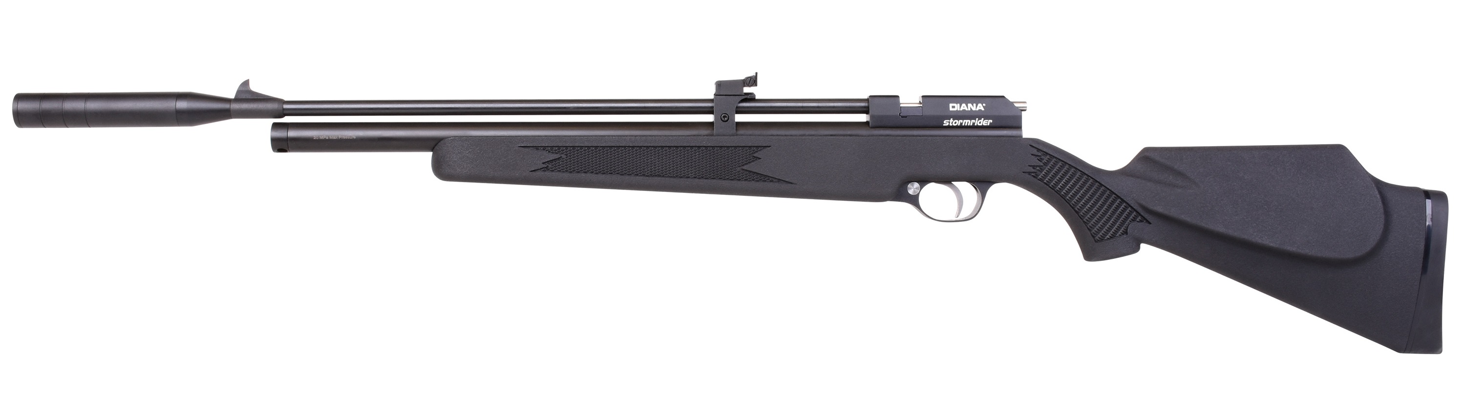 1900030oQySEmyJUJXSd Diana Stormrider Pressluftgewehr Black inkl. Regulator