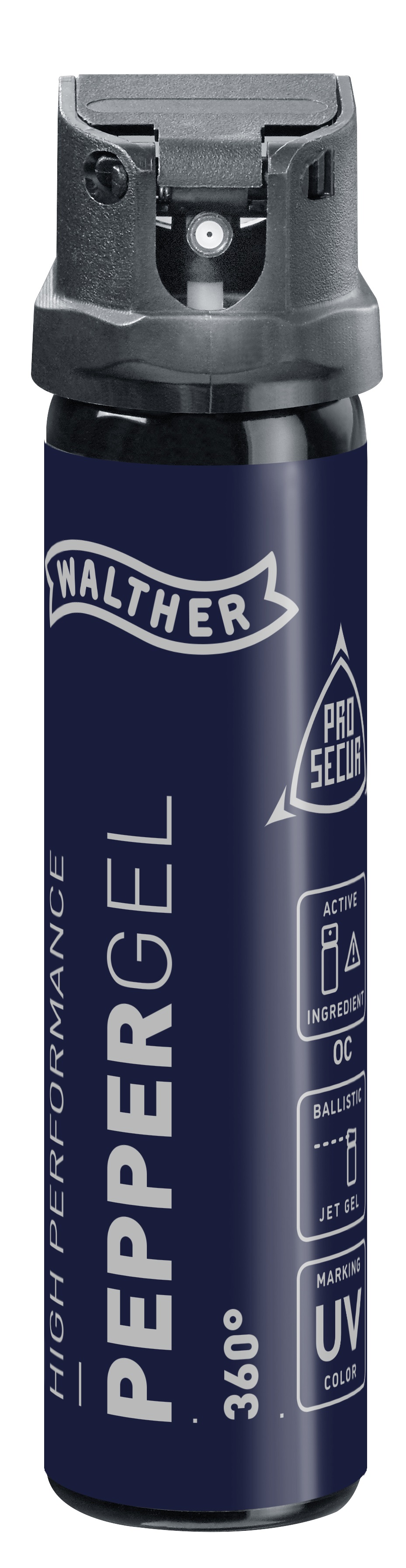 2-2039_10_048GxCqWIUQxp89 Walther ProSecur Pepper Gel 360° / 85 ml Ballistischer Strahl