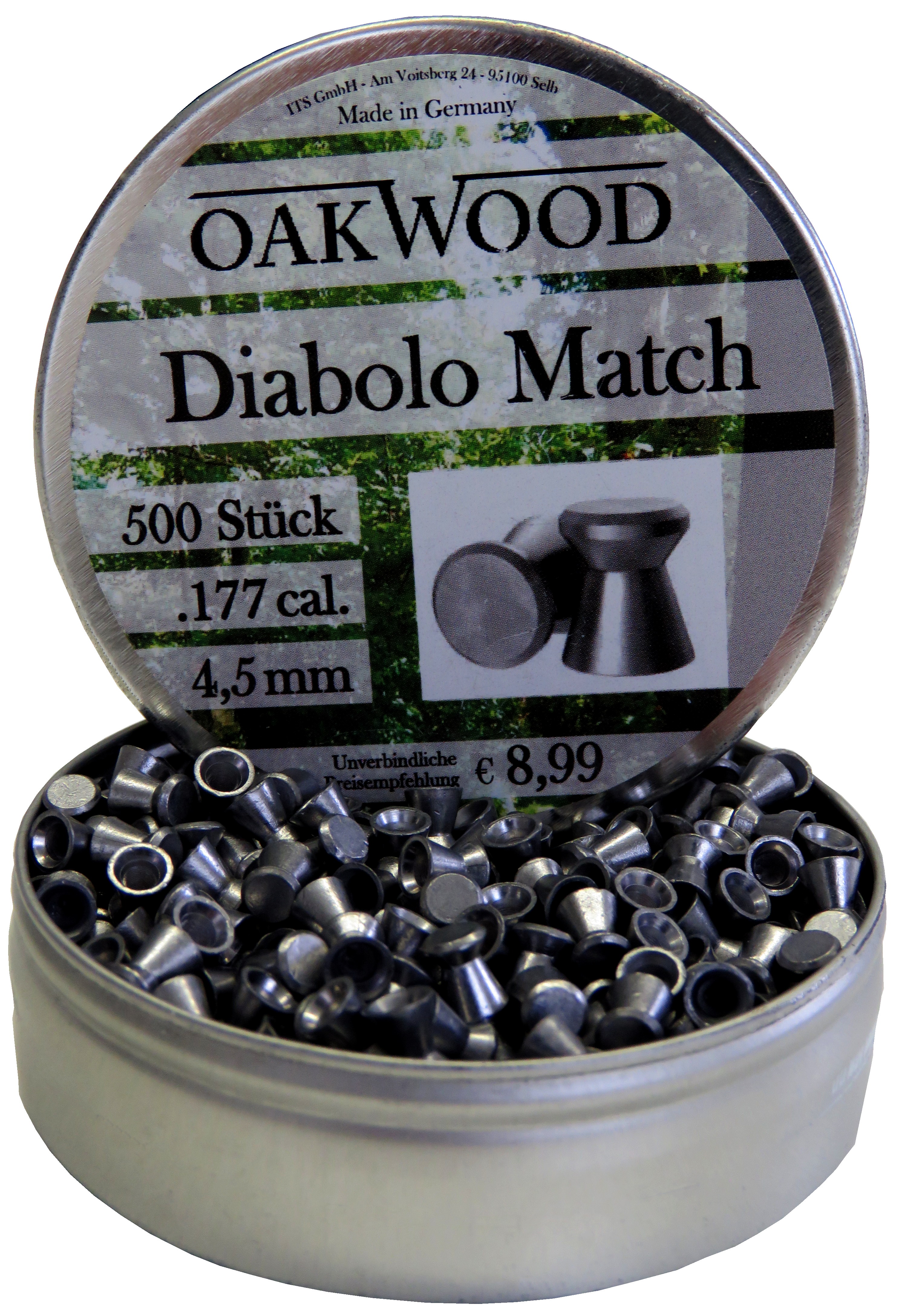 Diabolo-Match Oakwood Diabolos Match 4,5 mm