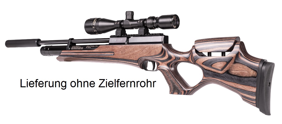 Weihrauch HW 100 TK Pressluftgewehr 4,5 mm Schichtholzschaft