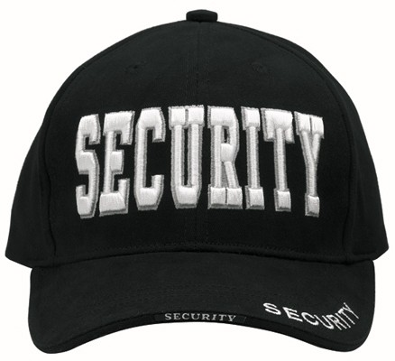 Security Cap, doppelt bestickt 3D Optik