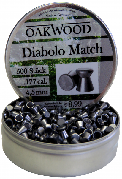 OAKWOOD Diabolos Match 4,5 mm