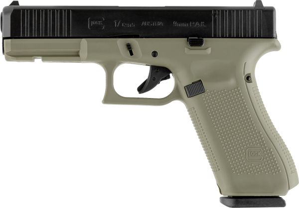 Glock 17 Gen5 Schreckschuss Pistole 9 mm P.A.K. Battlefield Green - Limitiert -