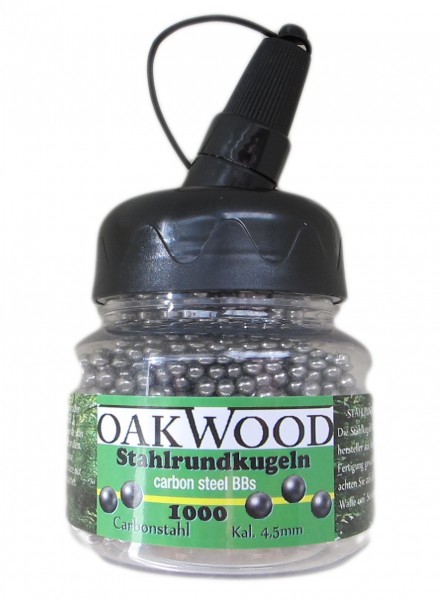 Oakwood Rundkugeln BB´s 4,5 mm Carbon